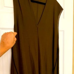 Zara Olive Long dress beautiful flowy fabric